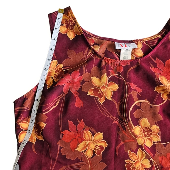 R&K Originals Vintage Y2K Sleeveless Floral Maxi Dress - Picture 13 of 15